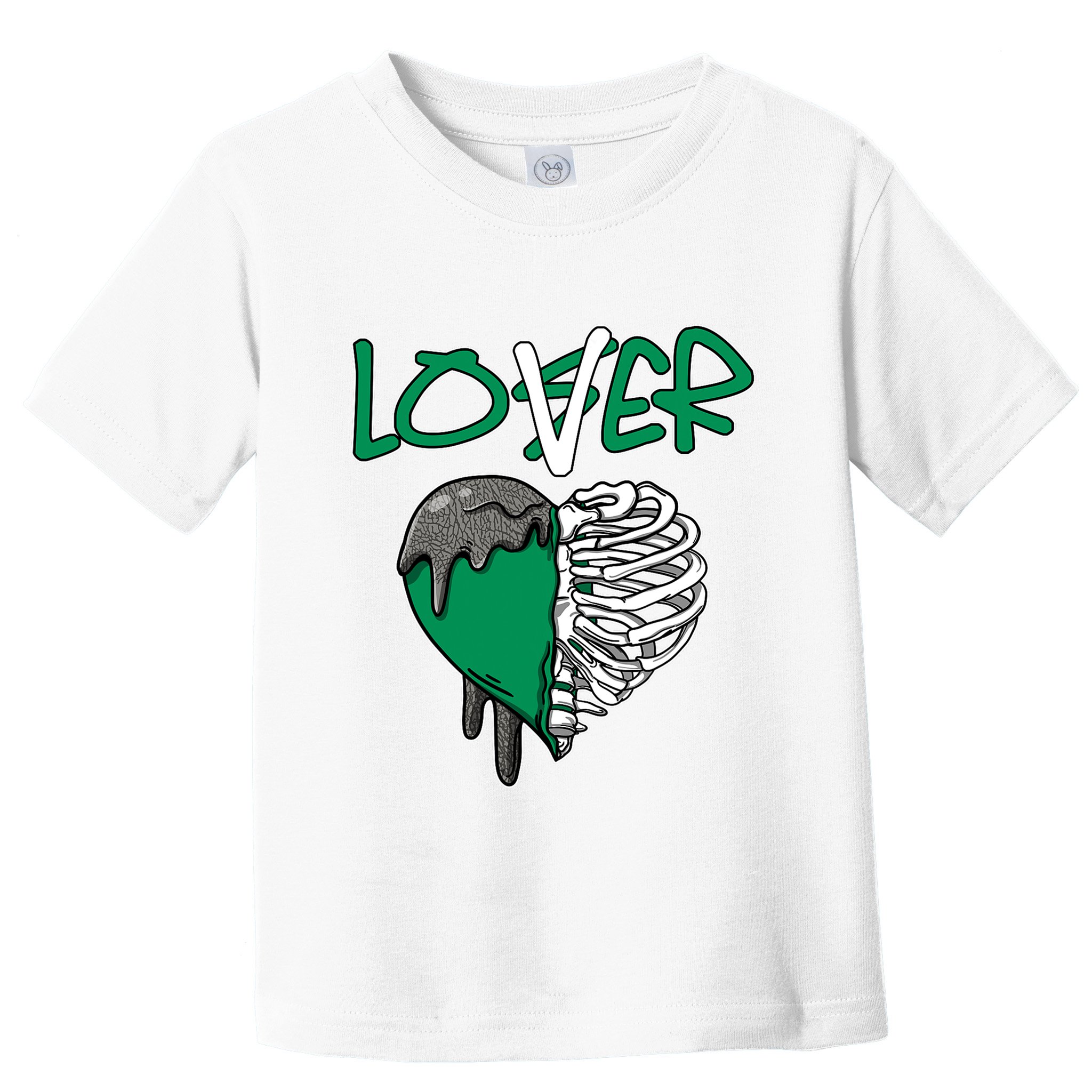 Loser Lover Dripping Heart Pine Green 3s Toddler T-Shirt