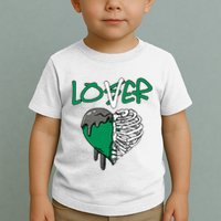 Loser Lover Dripping Heart Pine Green 3s Toddler T-Shirt