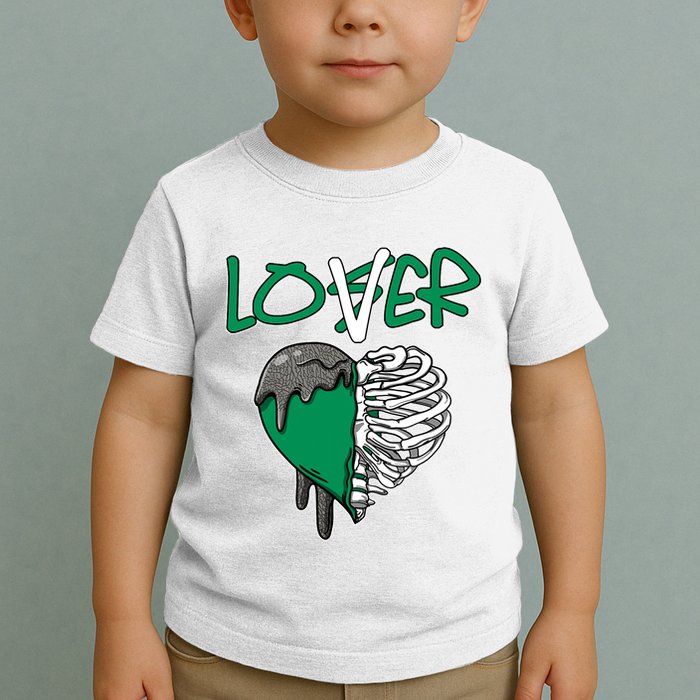 Loser Lover Dripping Heart Pine Green 3s Toddler T-Shirt