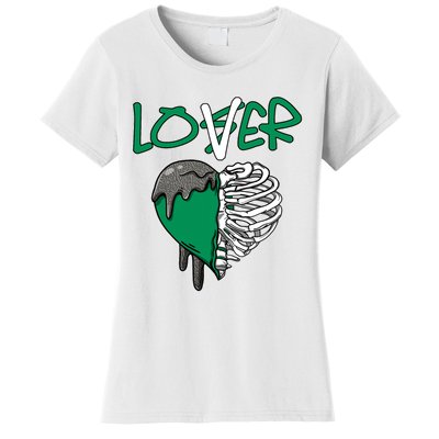 Loser Lover Dripping Heart Pine Green 3s Women's T-Shirt