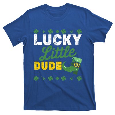 Lucky Little Dude Funny St Patricks Day Gift T-Shirt