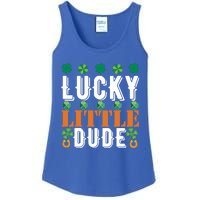 Lucky Little Dude Funny St Patrick' Day Gift Ladies Essential Tank