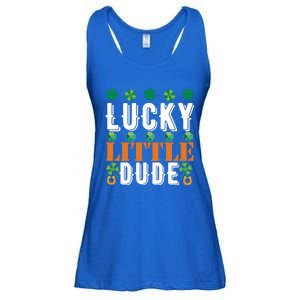 Lucky Little Dude Funny St Patrick' Day Gift Ladies Essential Flowy Tank