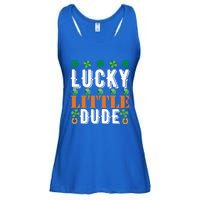 Lucky Little Dude Funny St Patrick' Day Gift Ladies Essential Flowy Tank