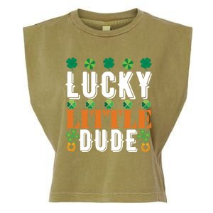 Lucky Little Dude Funny St Patrick' Day Gift Garment-Dyed Women's Muscle Tee