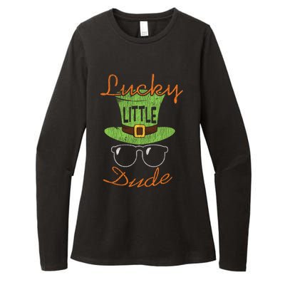 Lucky Little Dude St Patrick's Day Matching Gift Funny Gift Womens CVC Long Sleeve Shirt