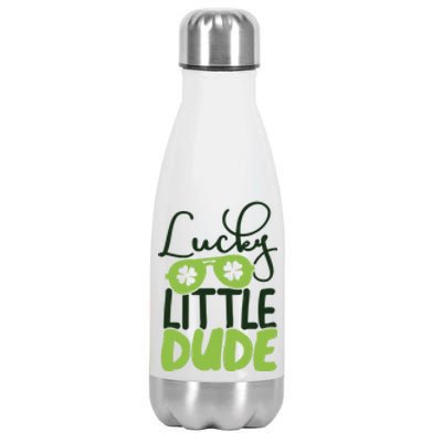 Lucky Little Dude St Patrick's Day Gift Stainless Steel Insulated Water Bottle