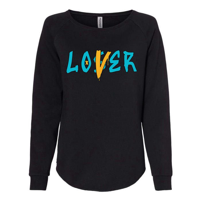 Loser Lover Drip Retro Blue Yellow Tee For Men Women Womens California Wash Sweatshirt