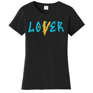 Loser Lover Drip Retro Blue Yellow Tee For Men Women Women's T-Shirt