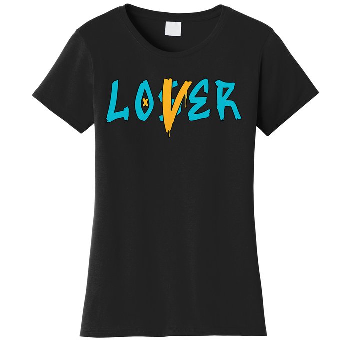 Loser Lover Drip Retro Blue Yellow Tee For Men Women Women's T-Shirt