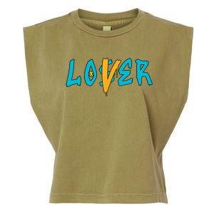 Loser Lover Drip Retro Blue Yellow Tee For Men Women Garment-Dyed Women's Muscle Tee