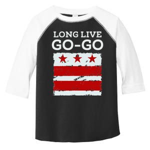 Long Live D.C. Gogo. Washington D.C. Toddler Fine Jersey T-Shirt