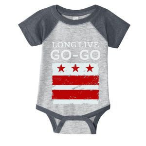 Long Live D.C. Gogo. Washington D.C. Infant Baby Jersey Bodysuit