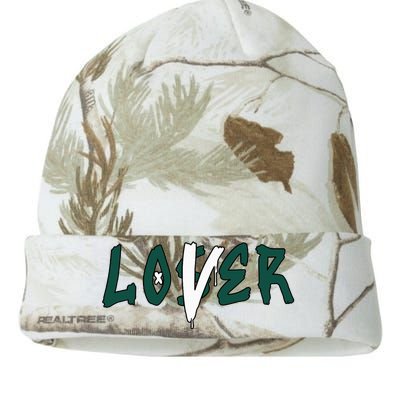 Loser Lover Drip Matching Oxidized Green 4s Kati Licensed 12" Camo Beanie