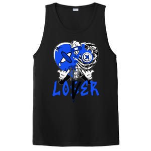 Loser Lover Dripping Heart Blue 5s PosiCharge Competitor Tank