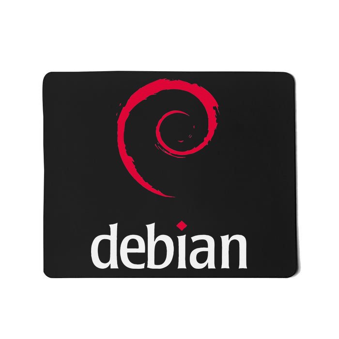 Linux Lover Debian Tagline Spiral Logo OpenSource Os Mousepad