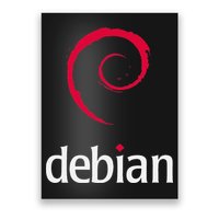 Linux Lover Debian Tagline Spiral Logo OpenSource Os Poster