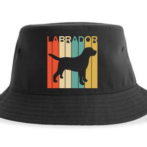 Labrador Lover Dog Lover Retro Dog Silhouette Dog Sustainable Bucket Hat