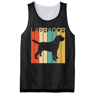 Labrador Lover Dog Lover Retro Dog Silhouette Dog Mesh Reversible Basketball Jersey Tank