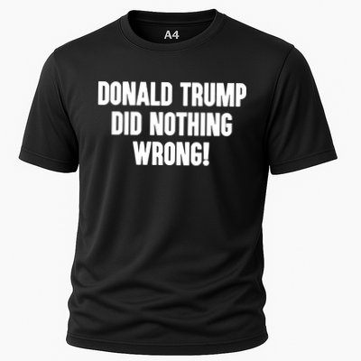 Laura Loomer Donald Trump Did Nothing Wrong Performance Shirt