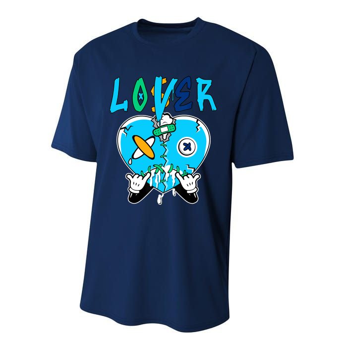 Loser Lover Drip Dunk Low GS Kyrie Tee Low GS Electric Algae Performance Sprint T-Shirt