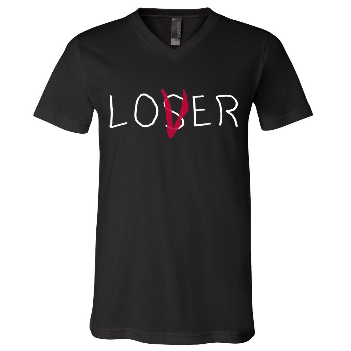 Loser Lover Dark Shirt V-Neck T-Shirt