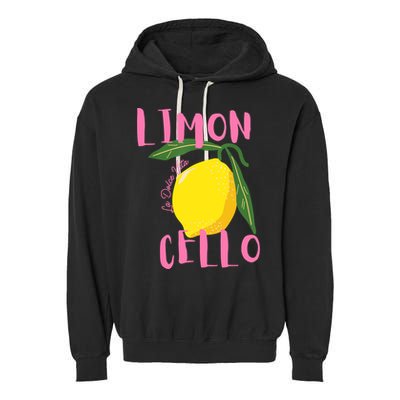 Limoncello La Dolce Vita Italian Lemon  Garment-Dyed Fleece Hoodie