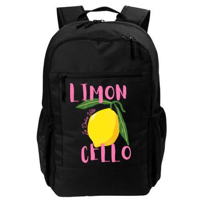 Limoncello La Dolce Vita Italian Lemon  Backpack