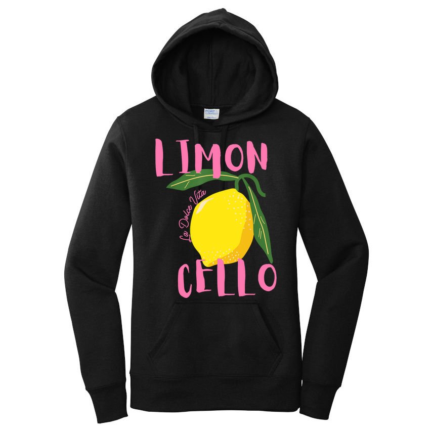 Limoncello La Dolce Vita Italian Lemon  Women's Pullover Hoodie