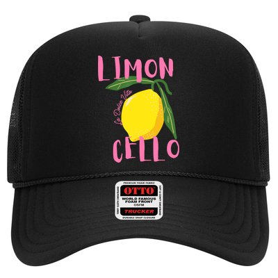 Limoncello La Dolce Vita Italian Lemon  Trucker Hat
