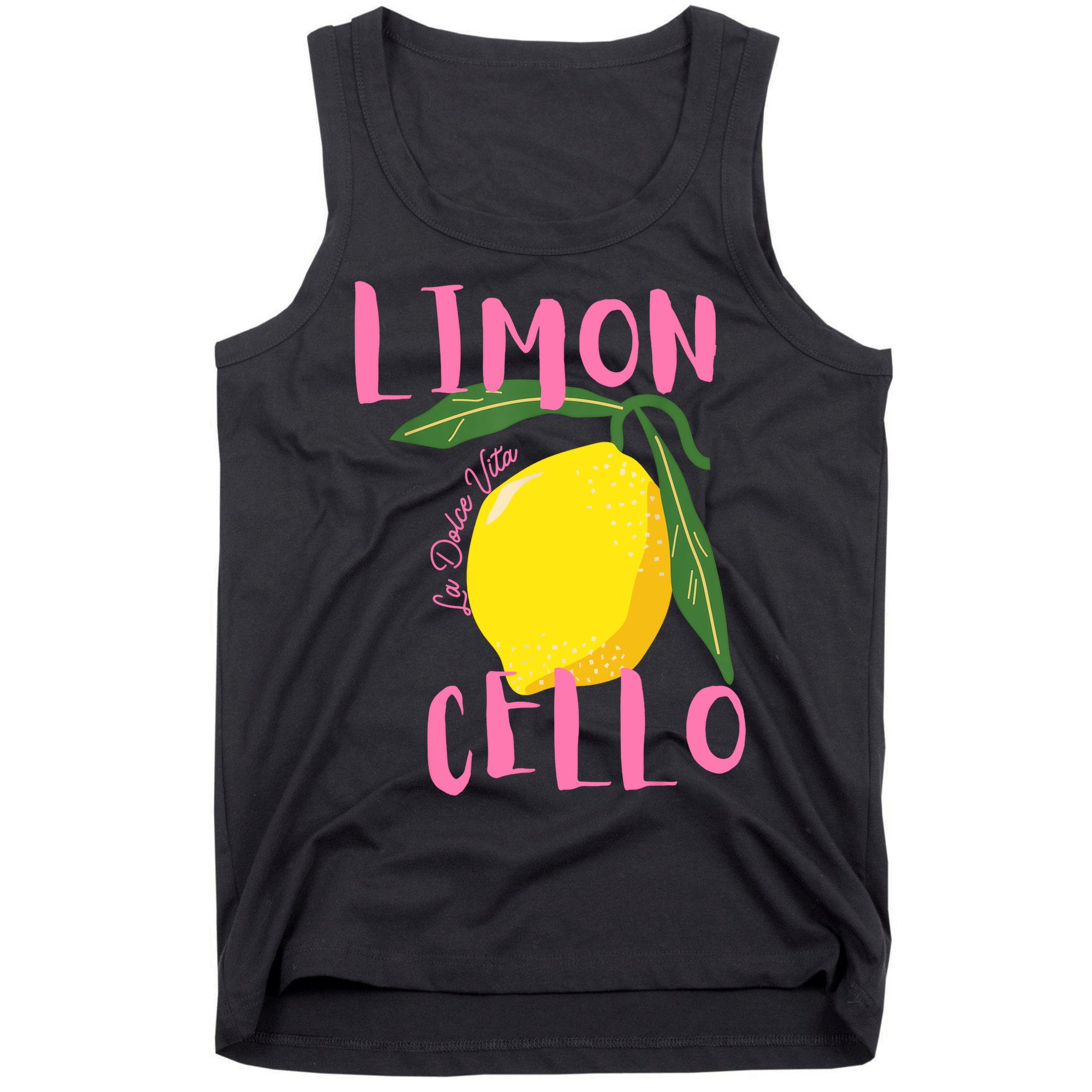 Limoncello La Dolce Vita Italian Lemon  Tank Top