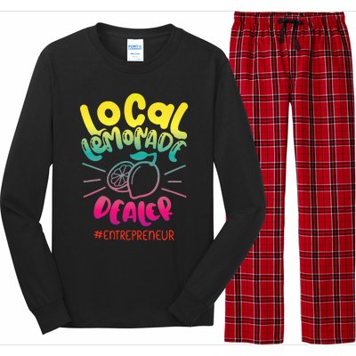 Local Lemonade Dealer Entrepreneur for Lemonade Founder CEO Long Sleeve Pajama Set