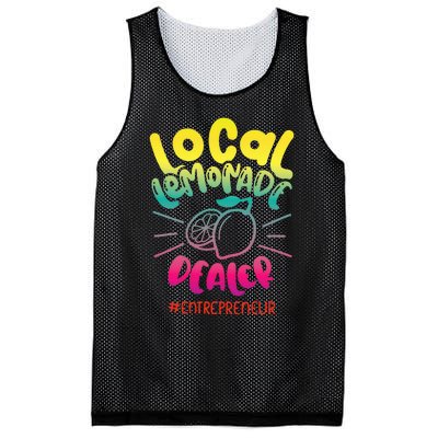 Local Lemonade Dealer Entrepreneur for Lemonade Founder CEO Mesh Reversible Basketball Jersey Tank