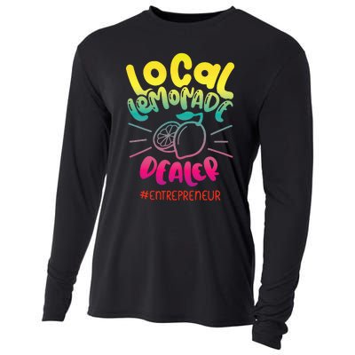 Local Lemonade Dealer Entrepreneur for Lemonade Founder CEO Cooling Performance Long Sleeve Crew