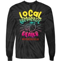 Local Lemonade Dealer Entrepreneur for Lemonade Founder CEO Tie-Dye Long Sleeve Shirt