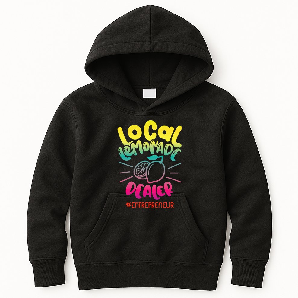 Local Lemonade Dealer Entrepreneur for Lemonade Founder CEO Kids Hoodie
