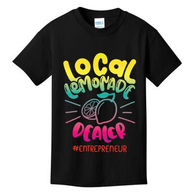 Local Lemonade Dealer Entrepreneur for Lemonade Founder CEO Kids T-Shirt