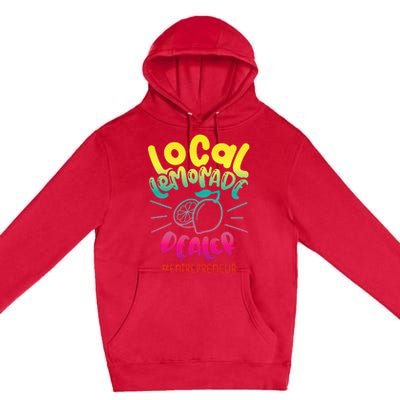 Local Lemonade Dealer Entrepreneur for Lemonade Founder CEO Premium Pullover Hoodie