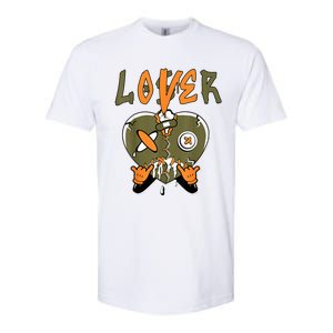 Loser Lover Drip Heart Olive Green 5s Matching Softstyle CVC T-Shirt