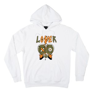 Loser Lover Drip Heart Olive Green 5s Matching Hoodie