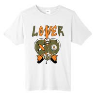 Loser Lover Drip Heart Olive Green 5s Matching Tall Fusion ChromaSoft Performance T-Shirt