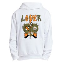 Loser Lover Drip Heart Olive Green 5s Matching Urban Pullover Hoodie