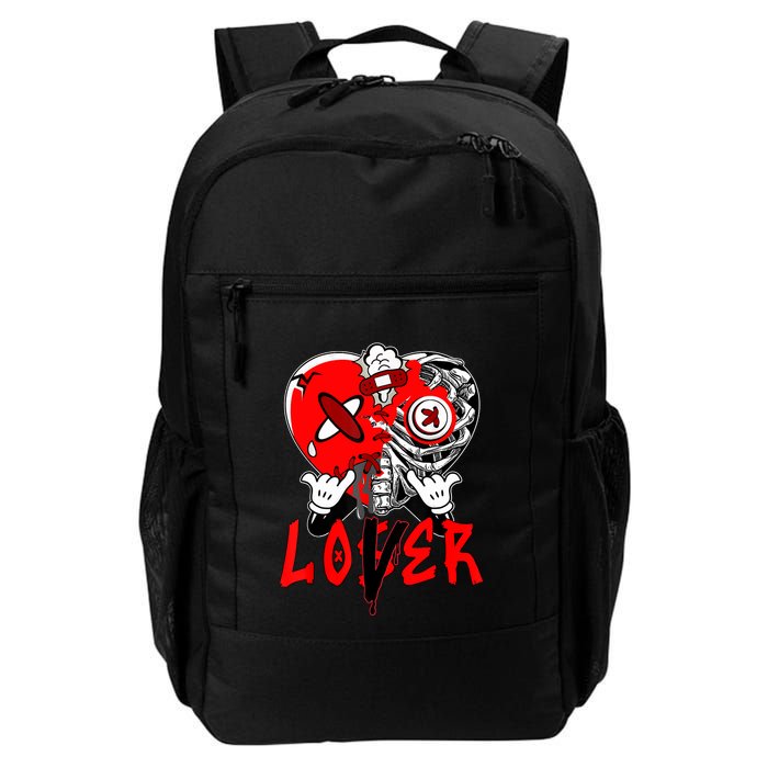 Loser Lover Dripping Heart Laser Red 5s Matching Backpack