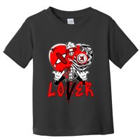 Loser Lover Dripping Heart Laser Red 5s Matching Toddler T-Shirt