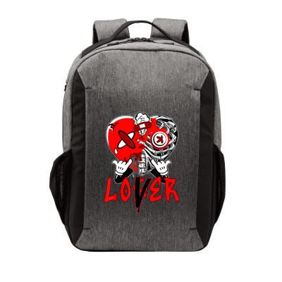 Loser Lover Dripping Heart Laser Red 5s Matching Vector Backpack