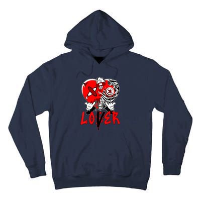 Loser Lover Dripping Heart Laser Red 5s Matching Tall Hoodie