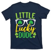 Little Lucky Dude St. Patrick's, Sunglasses With Shamrock T-Shirt