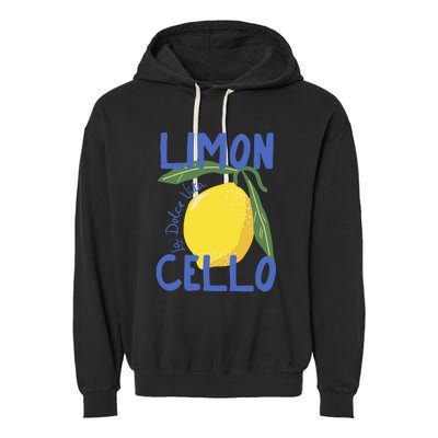 Limoncello La Dolce Vita Italy Garment-Dyed Fleece Hoodie