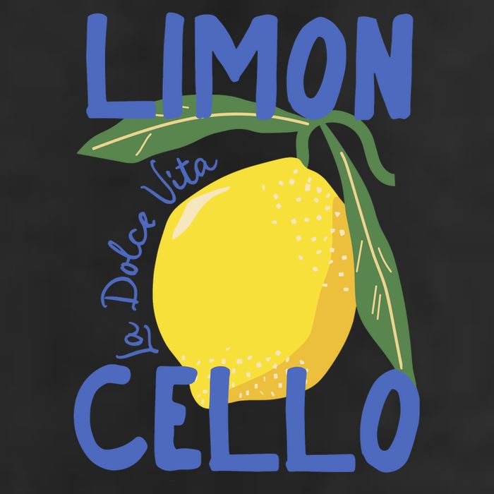 Limoncello La Dolce Vita Italy 7 Panel Mesh Trucker Snapback Hat