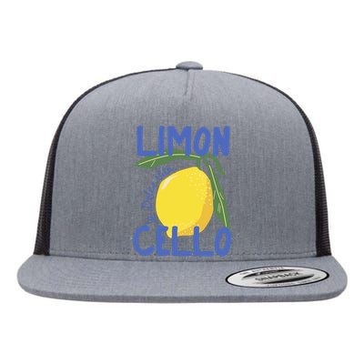 Limoncello La Dolce Vita Italy Flat Bill Trucker Hat